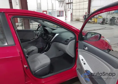 2012 Hyundai Accent Gls from USA, damaged, VIN KMHCU4AE9CU162172